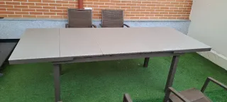 Mesa extensible exterior 180x100cm