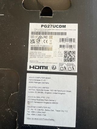 Monitor ASUS ROG Swift OLED PG27UCDM