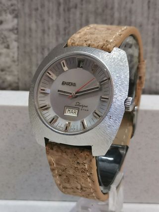 Enicar Sherpa Star Automatic Rare Steel Case