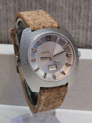 Enicar Sherpa Star Automatic Rare Steel Case