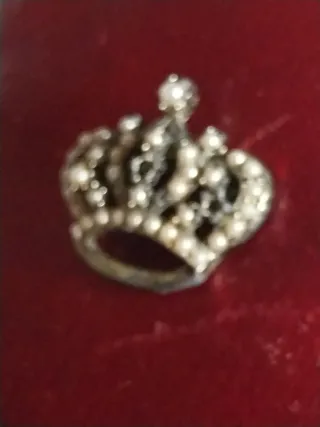 Broche Antigua Corona joya de  orfebreria