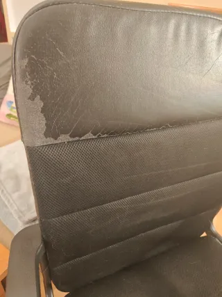 Silla de escritorio negra