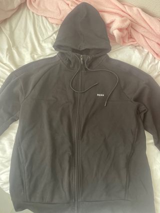 Sudadera con capucha BOSS negra Talla L