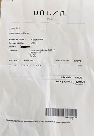 Botines Unisa NUEVOS sin uso.