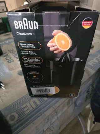 Exprimidor Braun Nuevo