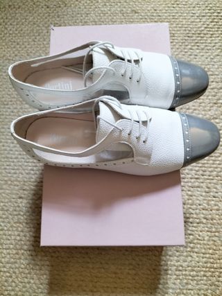 Zapatos blucher Piel de Pertini