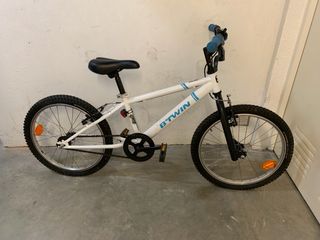 Bicicleta infantil Btwin blanca