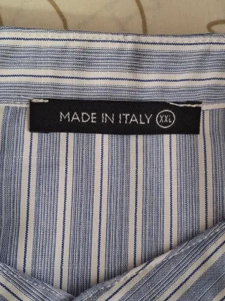 Camicia uomo a righe