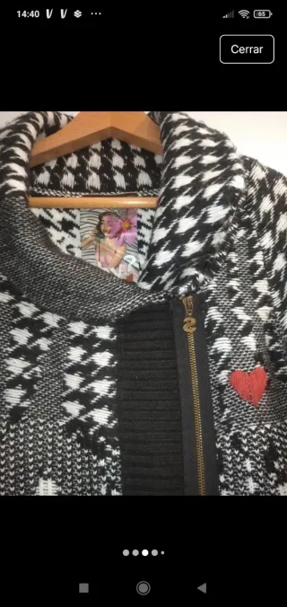 Chaqueta de punto Desigual