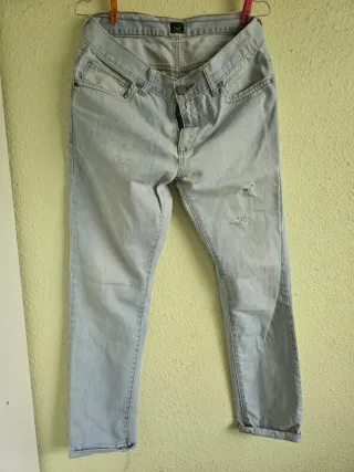 Pantalón vaquero Lee azul claro