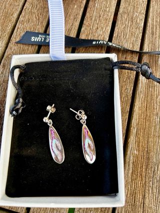 Pendientes Plata Ley Esmalte HECHOS A MANO