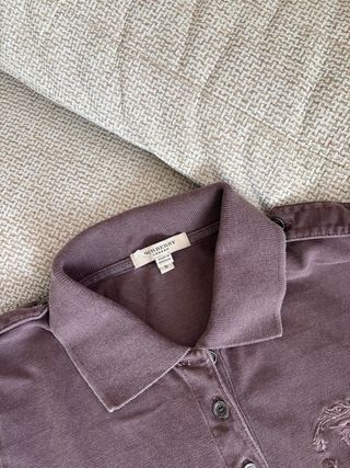 Polo Burberry Marrón Hombre manga corta