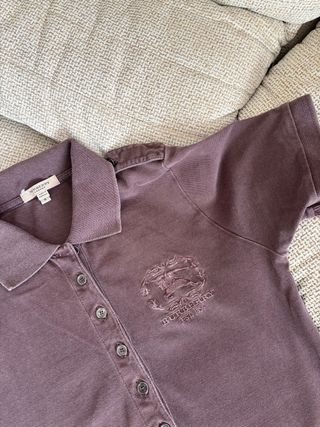 Polo Burberry Marrón Hombre manga corta