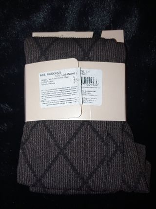 Collant Calzedonia vintage fantasia rombi TG 3/4