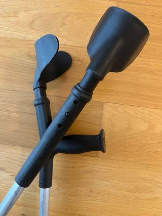 Pareja de Muletas Regulables - Casi Nuevas