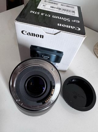 Objetivo Canon EF 50mm f/1.8 STM