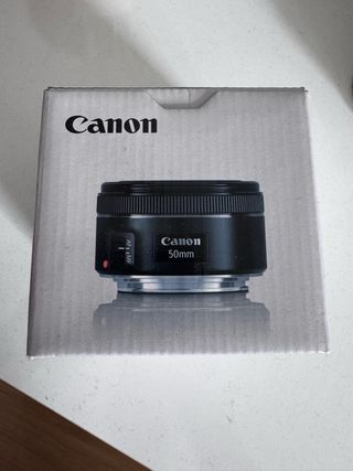 Objetivo Canon EF 50mm f/1.8 STM