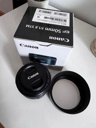 Objetivo Canon EF 50mm f/1.8 STM