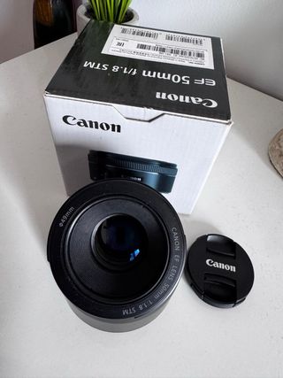 Objetivo Canon EF 50mm f/1.8 STM