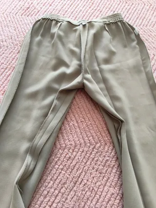 Pantalón de pinzas Punto Roma beige XL