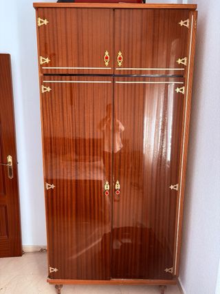 Dormitorio Matrimonio Completo Madera 1,35 cm