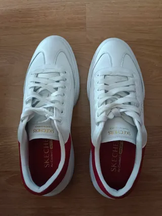 Zapatillas Skechers Hombre Blancas Talla 44