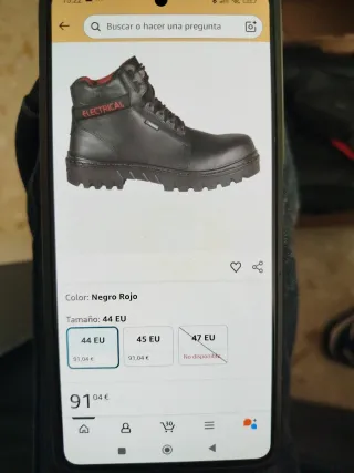 Botas RIESGO ELECTRICO nuevas