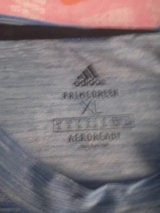 Camiseta Adidas Azul Talla XL