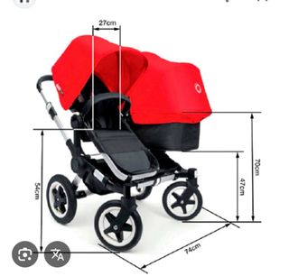 Carrito Gemelar Bugaboo Donkey 2