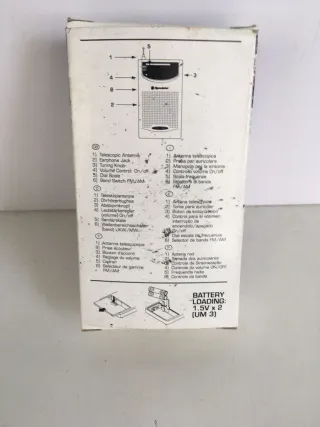 Roadstar original TRA-2202 Radio transistor nuevo