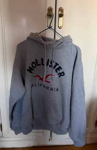 Sudadera Hollister Gris