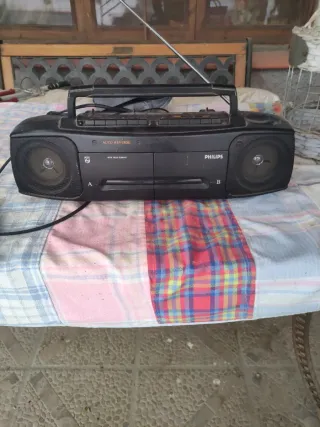 Radio Cassette Doble Philips
