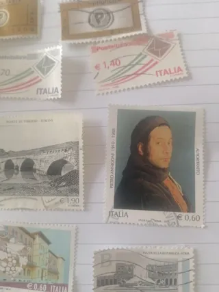 11 Francobolli Italiani Usati 2010-2014