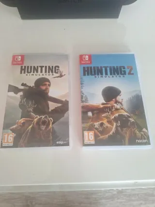 Juegos Nintendo Switch Hunting 1 y 2