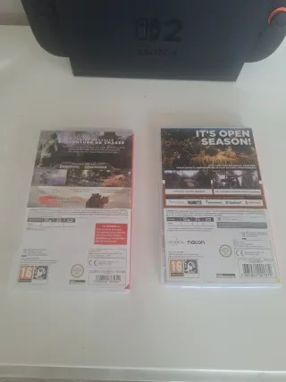 Juegos Nintendo Switch Hunting 1 y 2