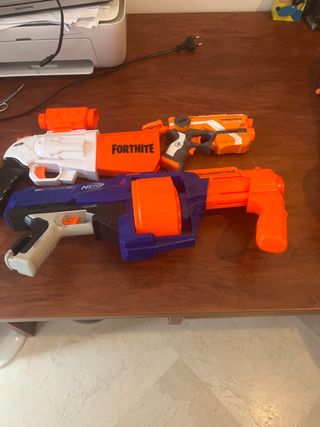 Pistolas Nerf Fortnite y Surgefire