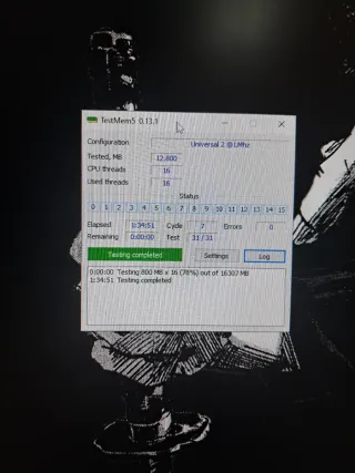 2x8GB DDR4 HyperX Fury RAM