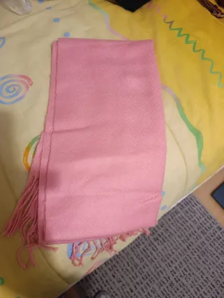 Bufanda SKY Cashmere azul y rosa