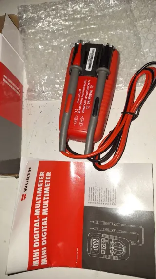 Multímetro Digital Wurth Mini Nuevo