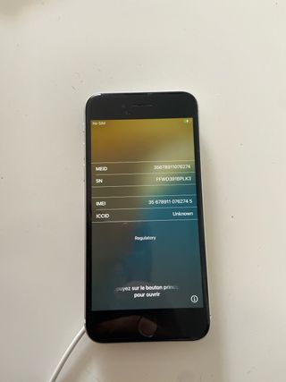 iPhone SE 2020 Negro para piezas