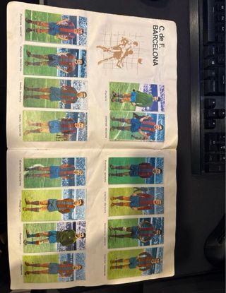 Album cromos fútbol Liga 1969 completo Ruiz Romero