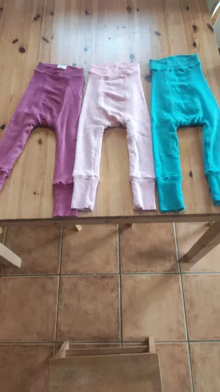 3 Pantalones lana ManyMonths