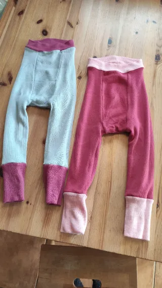 3 Pantalones lana ManyMonths