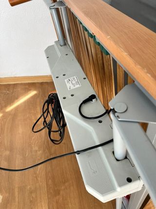 Cama articulada madera y metal + colchon