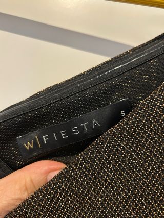 Mono dorado largo eventos