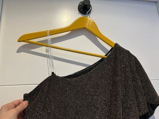 Mono dorado largo eventos