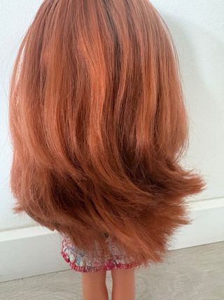 Muñeca antigua Nancy pelo rojo