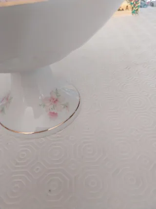 Alzatina Limoges in porcellana