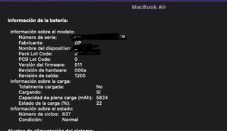 MacBook Air 13 2015 Plata