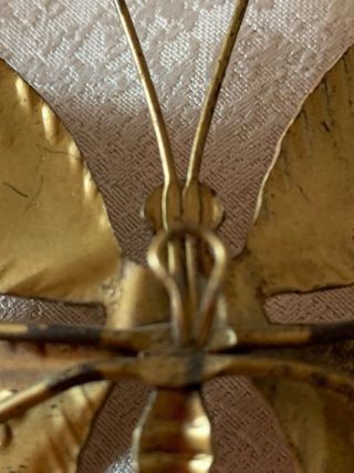 Farfalla decorativa metallo smaltato